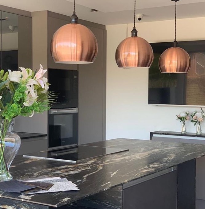 Granite worktop in an apartment completed for a trade customer - Classico Marble luxury stone surfaces Berkshire