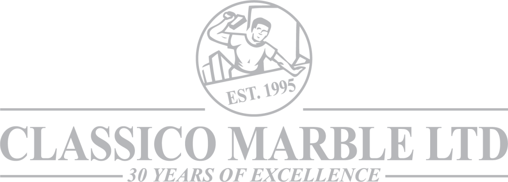 Classico Marble's 30th anniversary logo
